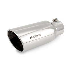 Mishimoto Single-Wall  Round, Polished 5 Inch Exhaust Tip MMEXH-TIP-DSL56