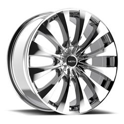 Motiv 436 Margin Series Chrome Wheels 17x7.5