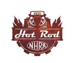 NHRA Hot Rod Gear Metal Sign PA-D342