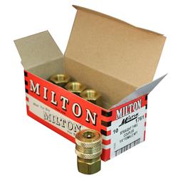Milton Straight-Through Quick-Disconnect Couplers