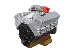 BluePrint Engines GM 496 C.I.D. 600 HP Stroker Dressed Carbureted Long Block Crate Engines