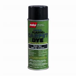 Malco Automotive Vinyl, Carpet, and Plastic Dyes 11 Oz. Satin Black 121526-6
