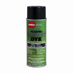 Malco Automotive Vinyl, Carpet, and Plastic Dyes 11 Oz. Satin Black 121540-6
