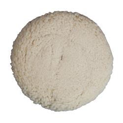 Malco Automotive White Wool Heavy-Cut Buffing Pads 810073