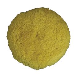 Malco Automotive Yellow Wool Medium-Cut Buffing Pads