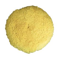 Malco Automotive Yellow Wool Medium-Cut Buffing Pads 810074