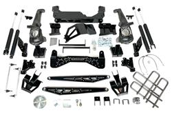 McGaughy's Black SS Suspension Lift Kits for 2020-2021 SIERRA 3500 HD, SILVERADO 3500 HD - 52459