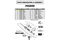 Mile Marker Winch Replacement Parts 77-50120W-02