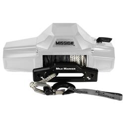 8,000 lbs. Mile Marker Mission Series 8,000 lb. Winch 78-53141-BW-GG-BW-BW