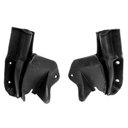 Metro Moulded SUPERsoft Individual Weatherstripping Seals for 1966 CHARGER, 1966-1967 CORONET - ALP 7008