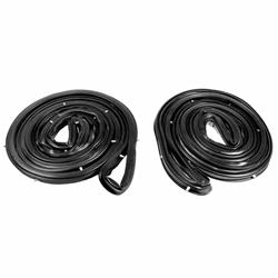 Metro Moulded SUPERsoft Individual Weatherstripping Seals for 1986-1994 D21, 1987-1995 PATHFINDER, 1995 PICKUP - LM 132