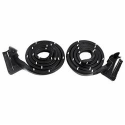 Metro Moulded SUPERsoft Individual Weatherstripping Seals for 1970-1971 TORINO - LM 14-T