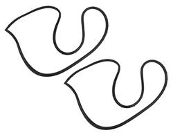Metro Moulded SUPERsoft Individual Weatherstripping Seals for 1994-2001 INTEGRA - LM 151