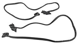 Metro Moulded SUPERsoft Individual Weatherstripping Seals for 1973-1977 MONTE CARLO - LM 16-C