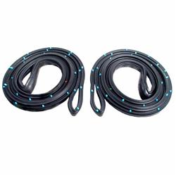 Metro Moulded SUPERsoft Individual Weatherstripping Seals for 1985-1990 DEVILLE, FLEETWOOD - LM 18-P