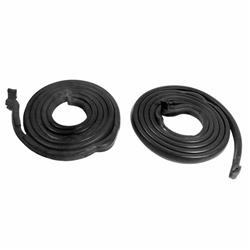 Metro Moulded SUPERsoft Individual Weatherstripping Seals for 1956-1957 CAPRI, MARK II, PREMIER - LM 33-C