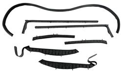 Metro Moulded SUPERsoft Individual Weatherstripping Seals for 1961-1964 IMPALA, LESABRE - RR 1812