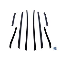 Metro Moulded SUPERsoft Individual Weatherstripping Seals for 1968 CAMARO - WC 2008-12