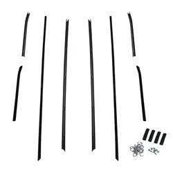 Metro Moulded SUPERsoft Individual Weatherstripping Seals for 1968 CAMARO - WC 2008-14