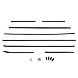 Metro Moulded SUPERsoft Individual Weatherstripping Seals for 1968 CAMARO - WC 2008-15