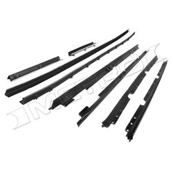 Metro Moulded SUPERsoft Basic Weatherstrip Kits for 1968-1969 CAMARO - WC 2008-16