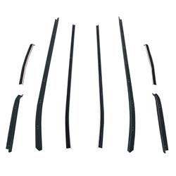 Metro Moulded SUPERsoft Individual Weatherstripping Seals for 1971-1973 MUSTANG - WC 6900-23