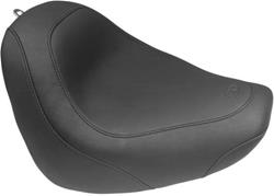 Mustang Motorcycle Products Wide Tripper Solo Seats for 2018-2020 FXFB FAT BOB 107, 2018-2021 FXFBS FAT BOB 114 - 75704