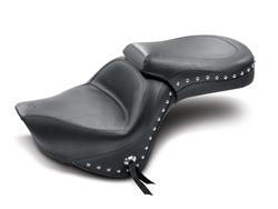 Mustang Motorcycle Products Studded Seats for 2006-2014 VN900B VULCAN 900 CLASSIC, 2007-2014 VN900D VULCAN 900 CLASSIC LT - 76126
