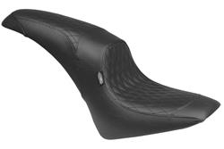 Mustang Motorcycle Products John Shope Signature Tripper Diamond Stitched Seats for 2015-2021 SCOUT, 2020 SCOUT 100TH ANNIVERSARY, 2016-2021 SCOUT SIXTY - 76306