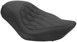 Mustang Motorcycle Products Wide Tripper Solo Diamond Stitched Seats 76728