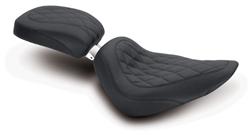 Mustang Motorcycle Products Wide Tripper Solo Diamond Stitched Seats 76802