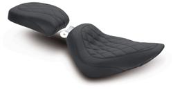 Mustang Motorcycle Products Wide Tripper Solo Diamond Stitched Seats 76812
