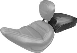 Mustang Motorcycle Products Standard Touring Solo Seats for 2018-2021 FLSL SOFTAIL SLIM 107 - 79028