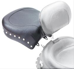 Mustang Motorcycle Products Wide Touring Recessed Rear Seats 79119
