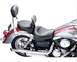 Mustang Motorcycle Products Wide Touring Vintage Seats for 1999-2001 VN1500G VULCAN 1500 NOMAD, 2000-2004 VN1500L VULCAN NOMAD FI, 2000-2002 VN1500N VULCAN 1500 CLASSIC FI - 79235