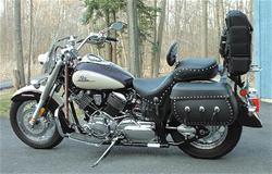 Mustang Motorcycle Products Wide Touring Seats for 2000-2009 XVS1100A V STAR 1100 CLASSIC, 2002-2009 XVS1100AT V STAR 1100 SILVERADO - 79240