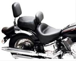 Mustang Motorcycle Products Vintage Seats for 2000-2009 XVS1100A V STAR 1100 CLASSIC, 2002-2009 XVS1100AT V STAR 1100 SILVERADO - 79242