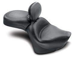 Mustang Motorcycle Products Vintage Seats for 2006-2016 VN900B VULCAN 900 CLASSIC, VN900D VULCAN 900 CLASSIC LT, 2007-2016 VN900C VULCAN 900 CUSTOM - 79417