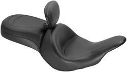 Mustang Motorcycle Products Wide Touring Vintage Seats for 2011-2013 VN1700 VULCAN 1700 VAQUERO, 2014-2016 VN1700 VULCAN 1700 VAQUERO ABS, 2014 VN1700 VULCAN 1700 VAQUERO ABS SE - 79686