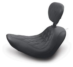 Mustang Motorcycle Products Wide Tripper Solo Diamond Stitched Seats 79738