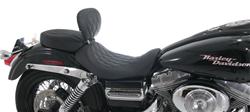Mustang Motorcycle Products Wide Tripper Solo Diamond Stitched Seats 79802