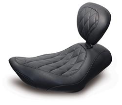 Mustang Motorcycle Products Wide Tripper Solo Diamond Stitched Seats 79814