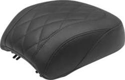 Mustang Motorcycle Products Wide Tripper Diamond Stitched Rear Seats for 2018-2020 FLFB FAT BOY 107, 2018-2021 FLFBS FAT BOY 114 - 83027