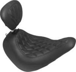 Mustang Motorcycle Products Wide Tripper Solo Seats for 2018-2021 FLSB SPORT GLIDE 107, 2018-2020 FXLR LOW RIDER 107, 2021 FXLRS LOW RIDER S 114 - 83043