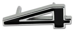 CA Emblems for 1967-1972 CORVETTE - 1190