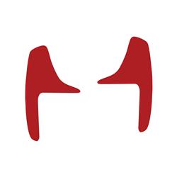 CA Paddle Shifter Vinyl Overlay Decals for 2014-2019 CORVETTE - 200718