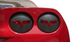 CA Tail Light Overlay Cutouts for 2005-2013 CORVETTE - 201070