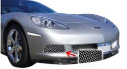 CA Fog Light Screens for 2005-2013 CORVETTE - 202473