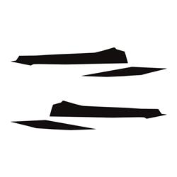 CA Front Grille Enhancement Overlay Decals for 2020-2024 CORVETTE - 202746