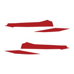 CA Front Grille Enhancement Overlay Decals for 2020-2024 CORVETTE - 202752